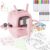 Drawing Robot for Kids with 192 Cards, Smart Robot Drawing Machine Toys for 3+ Year Old Boys and Girls, Interactive Painting Learning and Educational Toy Perfect for Birthday Chirstmas Party, Pink