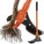 voominhtec Heavy Duty Tree & Sapling Puller Tool, High-Strength Manganese Steel Root Removal Tool for 1/4″ to 2″ Woody Stems, Small Trees, Brush and Invasive Plants, for Lawn, Yard, Garden and Farm