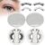 Higu clace Magnetic Eyelashes with Applicator 2 Pairs Magnetic Eyelashes No Glue Needed Reusable Magnet Lashes Natural Look Easy to Wear and Remove(NZH-A+G)