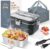 DUPASU Electric Lunch Box Food Warmer, 1.8L Heated Lunch Box for Adults