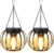 AOUNQ Solar Lanterns 2 Pack