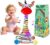LUKETURE Dancing Zebra Plush Toy | Interactive zebra stuffed animal with record & repeat, 10 songs, LED lights, talking singing design for gifts and playtime