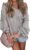 BTFBM V Neck Long Sleeve Blouse