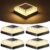 BRIGHTEVER Solar Post Cap Lights 4-Packs