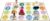 Booooom Jackson Pastel Number Seating Classroom Rug for Kids Room Seating Décor, 7’6”x13 Large Preschool Carpet Seating Rug for Teaching and Playroom, Non-Slip Rubber Backing