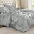 BEDELITE 7 Pieces Satin Comforter Set