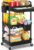 SUNALLY 3 Tier Rolling Storage Carts
