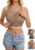 HUMORDREAM Women Built-in Bra Tank Tops