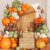 LANGASQUE Green Fall Balloon Arch Kit