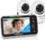 HelloBaby No WiFi Baby Monitor 2 Cameras and Audio HB6550, 5″ Video Screen | Trusted by 10M+ Families, Private No-WiFi, 2-Room Monitoring, Clear Day & Night View, Easy Setup, 1000ft, Portable for Travel