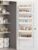 NQW 6-Tier Hanging Pantry Organizer, Metal Spice Rack Storage for Kitchen Laundry Bathroom Cabinet, White