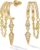 MUMREUES Gold Earrings
