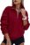 PRETTYGARDEN Women’s Quarter Zip Fleece Pullover Sweatshirts
