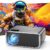 Projector | Projector with WiFi and Bluetooth, Movie Projectors Native 1080P FHD, Compatible w/HDMI/USB/iOS/Android/Windows/TV Stick
