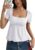 COCCKO Womens Babydoll Top