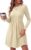 WENRINE Womens Long Sleeve Mini Dresses