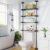SUNALLY Over The Toilet Storage Shelf, 4-Tier