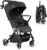 Compact Travel Stroller, Lightweight Baby & Toddler Stroller | Portable & Airplane-Friendly, One-Handed Fold, with Adjustable Backrest, UPF 50+ Canopy & Cup Holder, Strollers from 6-36 M