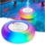 JEMULICE 2 Pack Floating Pool Lights with Bluetooth Pool Speaker, 2-in-1 RGB Pool Lights, IP68 Waterproof, 360° Hi-Fi Sound for Pool, Hot Tub and Outdoor Parties