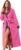 RONGTAI Womens Coral Fleece Long Robe Bathrobe