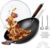 Carbon Steel Wok – 13″ Woks & Stir-Fry Pans Nonstick