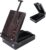 Artkey Tabletop Box Easel, Pine Wood Portable Artist Easel with Storage Case (4 Compartments), Adjustable 0-90° Angle, Carry Handle, for Canvas up to 22.6″
