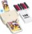 iDPRT 4×6 Photo Printer, Bundle 108 Sheets Photo Paper & 2 Ribbon Cassette, Photo Printer for iPhone & Android, Beige