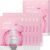 medicube PDRN Pink Peptide Ampoule Mask 10EA | Signature Salmon PDRN Serum Infused Second-skin Fit Sheet | Uneven Skin Tone Care for Glow & Hydration | Korean Skincare, (23ml x 10ea)
