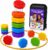 Magnetic Chess Game with Stones,Magnet Game with String – 18 Silicone-Covered Magnets Fidget Toy Textured Sensory Rock Toys Strategy Game for Stress Relief,ADHD, Travel Family Toys for Kids & Adults