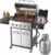 VERALUNE 68000 BTU 5-Burner Grill with Side Burner
