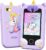 KOKODI Kids Smart Phone, Touchscreen HD Dual Camera Cell Phone for Kids, Christmas Birthday Gifts Dinosaur Play Phone for 3-10 Children, Travel Toy Preschool Learning Education Toy (Purple)
