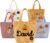KEQHAULI Personalized Custom Corduroy Tote Bag
