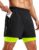 PUDOLLA Mens 7″” Running Shorts