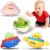 4PCS Animal Press to Go Car Toys for Toddlers 1-3, Push Go Friction Car Toys for 6-18 Months Baby, Animal Space Racing Cars, Infant Play Vehicle Set, Birthday Gifts for 1 Year Old Boy & Girl