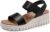 VILANVA Womens Platform Wedge Sandals