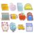 720 Sheets Teacher Sticky Notes, Cute Sticky Notes for Gift Card Holder Teacher Appreciation Gifts Bulk, Self-Adhesive Thank You Tags Teachers Stickers Classroom Office Back to School Supplies