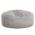 72 in. Oversized Foam Bean Bag, Living Room Round Lounger Sofa Chair, Light Gray