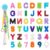 72Pcs Large Letter Beads 20x6mm Paracord Bead Colorful Big Alphabet Beads Number and A-Z Plastic Large Hole Chunky Letter Loose Bead for Jewelry Making Keychains Purse Bag Charm