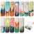 72 Pieces Anxiety Sensory Stickers with Storage Box – Sensory Stickers 2 Textured Surface – Fidget Strips for Office & Classroom Desk Adult Stress (Landscape)