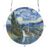 7.5” Hanging Decoration DIY suncatcher Kits Starry Night Oil Painting