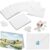 75pcs Blank Watercolor Cards 4 x 6 Inch with Envelopes (75pcs), Includes 50 Stamps and 500 Thank You Stickers, for DIY Cards, Birthday, Holiday Crafts, and Painting Projects.