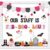 75Pcs Halloween Bulletin Board Decorations Set, Our Staff is Fab-Boo-Lous Halloween Pink Classroom Decor, Cute Boo Ghost Bat Paper Cutouts for School Office Door Wall Decor