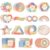 75Pcs Texture Stickers Breathing Mindfulness Textured Calming Sticker