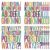 760 PCS Colorful Stickers,10 Sheets 2 Inch+3 Inch Combo Set,Large Self Adhesive Vinyl Stick On Letters Capital Alphabet Sticker for Crafts Outdoor Sign Wall Mailbox Windows Doors Car Poster Board
