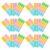 780pcs Waterproof Name Labels Stickers Pet Removable
