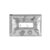 7.87 x 5.12 Inch Aluminum Foil Storage Bag with Slide Lock for Freezer and Fridge Organization (1 Pack)