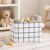 7 c7ode Collapsible Linen Storage Bin, Nest Inside Storage Box For Neat Internal Classification