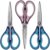 7” Children Scissors,Kids Scissors for Ages 6-8,8-10,Safety Pointed Tip,Soft Comfort-Grip Ambidextrous for Right & Left Hand,Craft Scissor for School,Classroom,Home Use,3 Pack