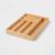 7 Compartment Expandable Bamboo Drawer Organizer, Brown Natural Silverware & Utensil Storage Tray, In‑Drawer & Freestanding Kitchen Pantry Organizer