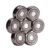 7 Heads Electric Shaver Blades, Floating Washable Blade Electric Razor Shaver Head Replacement For Men(COLOR:Silver)